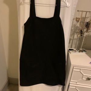 Jack by BB Dakota Black Skirt Overall Mini